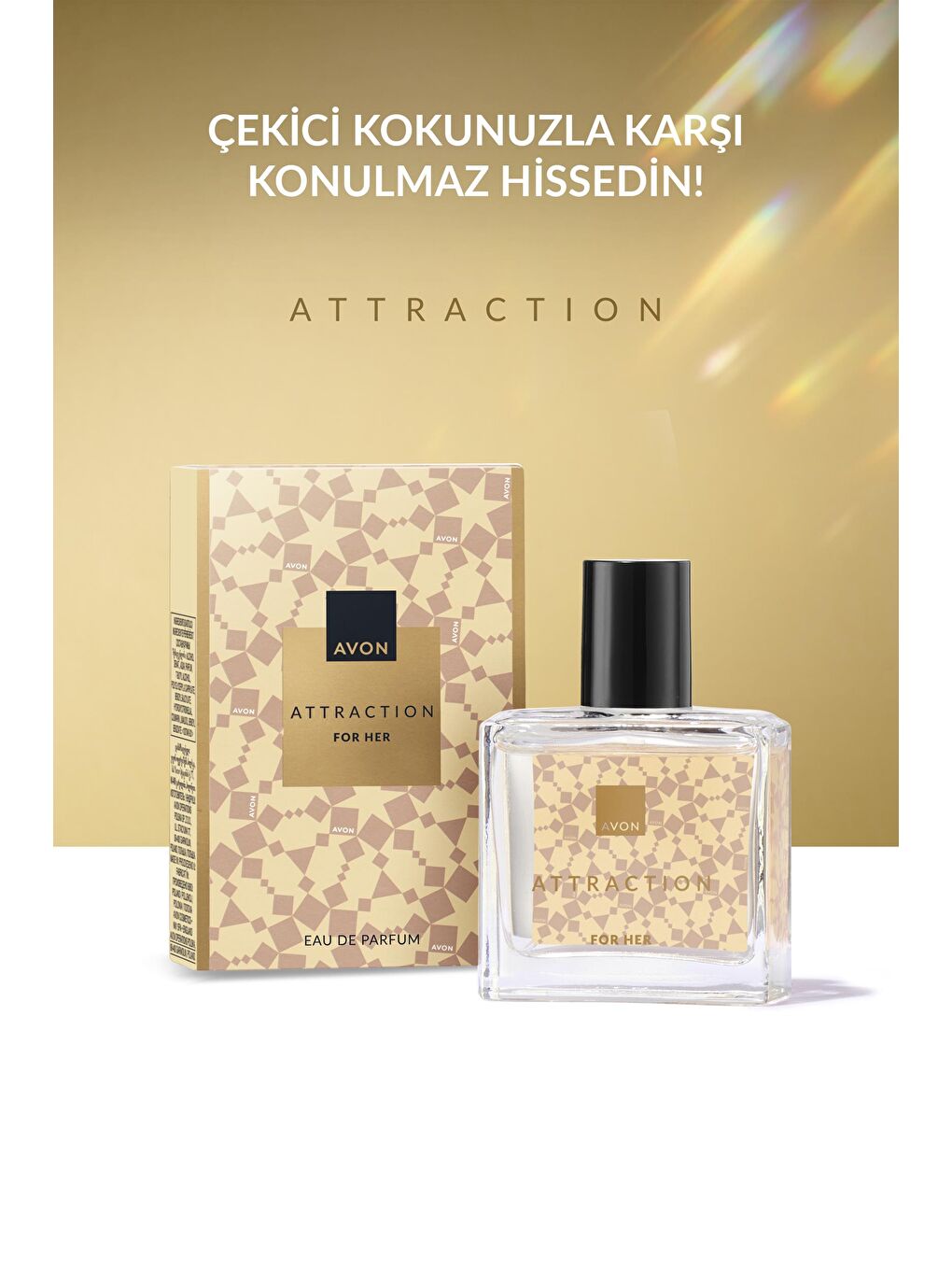Attraction Kadın Parfüm 30 Ml. ve Vücut Losyonu Paketi-1