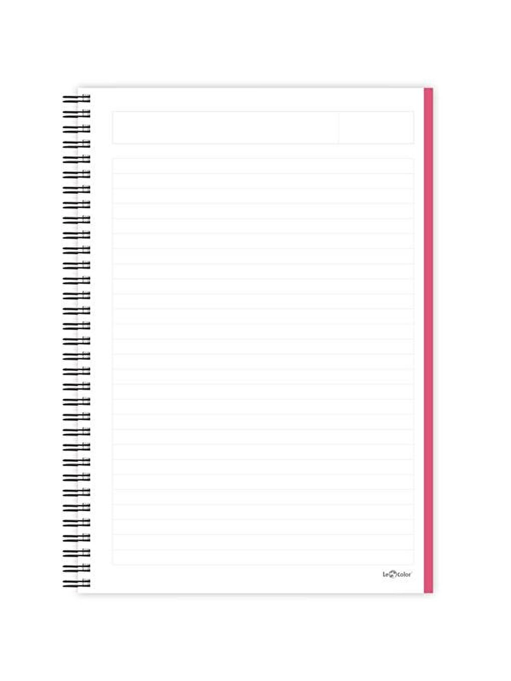 LE COLOR Mor A5 Defter Çizgili 200 syf Stay Energy - 1