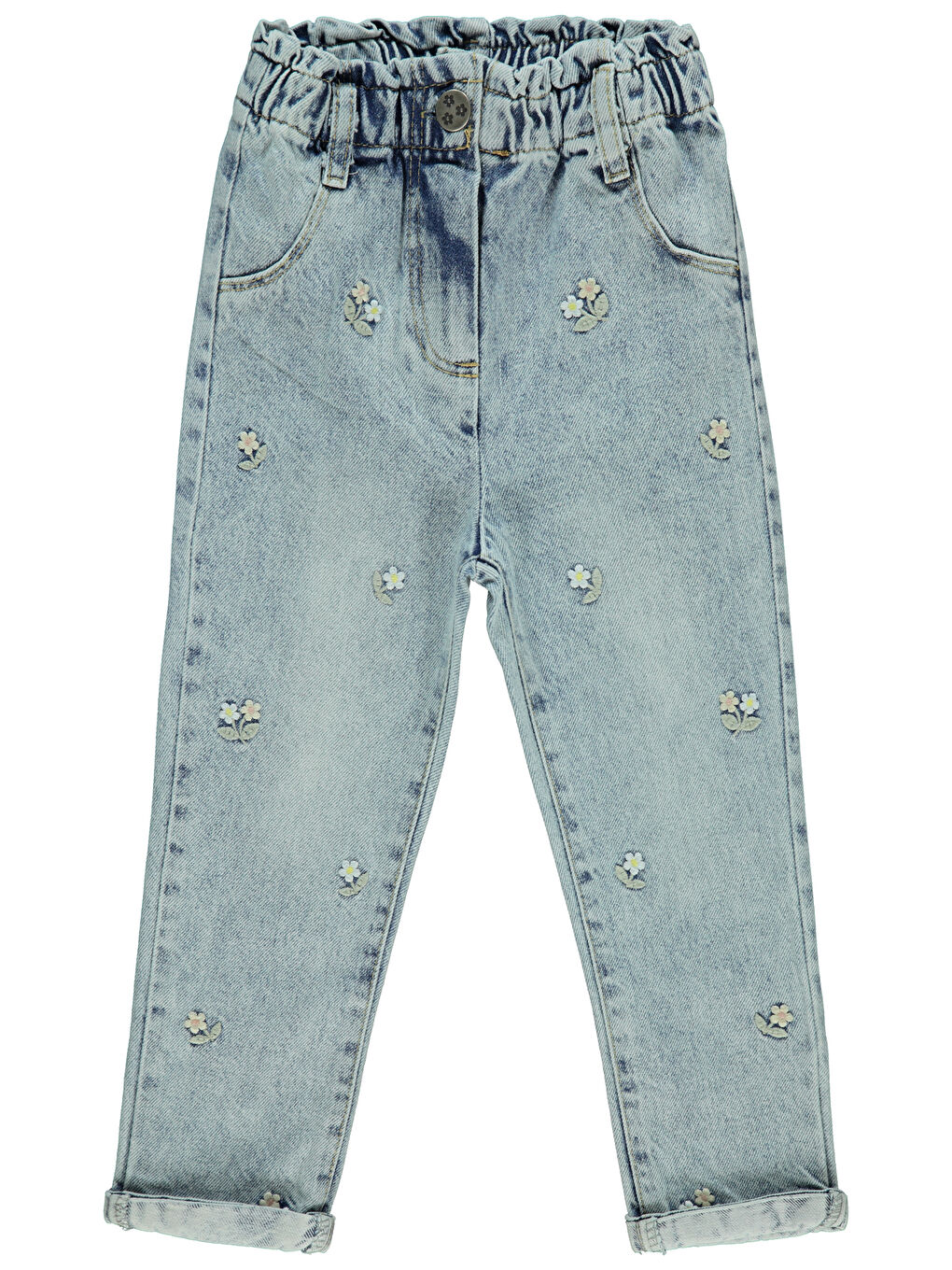 Girls Kız Çocuk Pantolon 2-5 Yaş Mavi