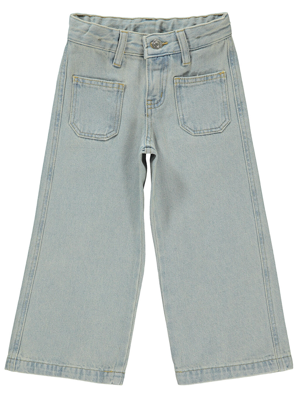 Girls Kız Çocuk Pantolon 2-5 Yaş Buz Mavi