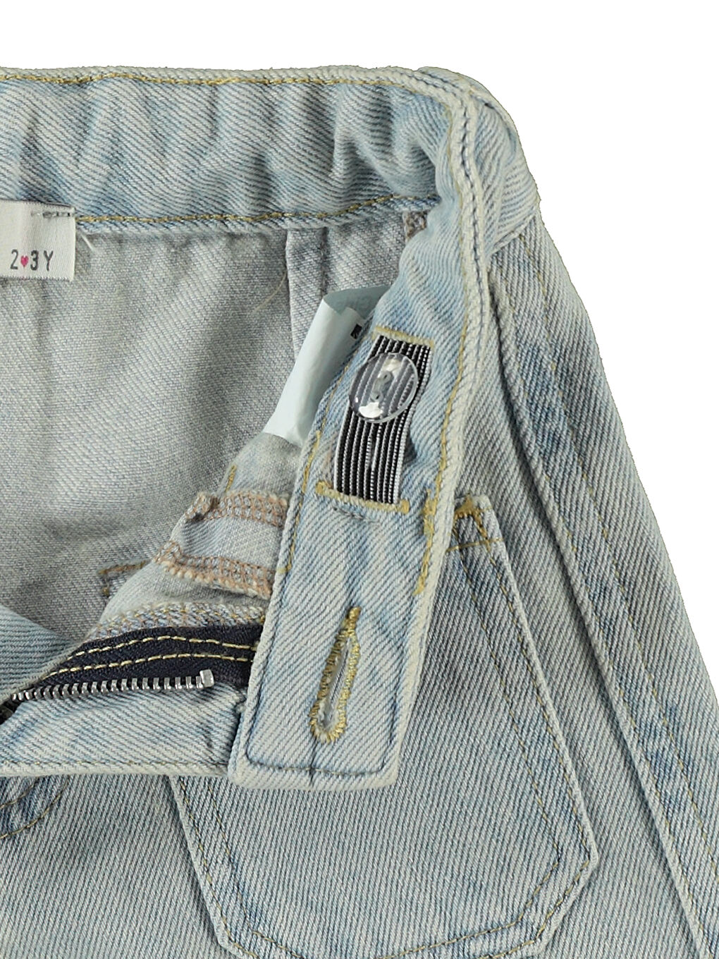 Girls Kız Çocuk Pantolon 2-5 Yaş Buz Mavi-2