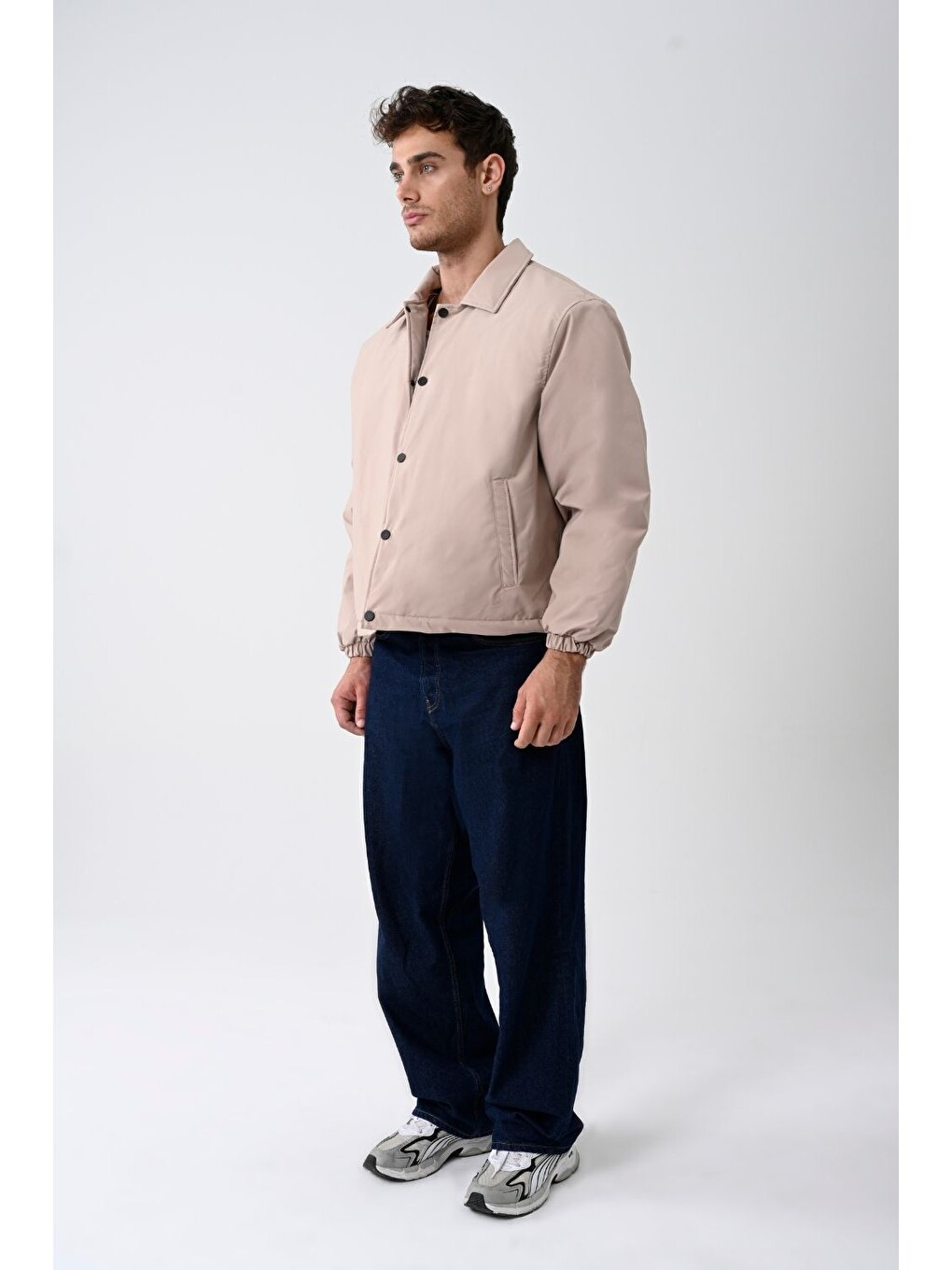 Ekru Vibes Boxy Fit Ceket 004-1