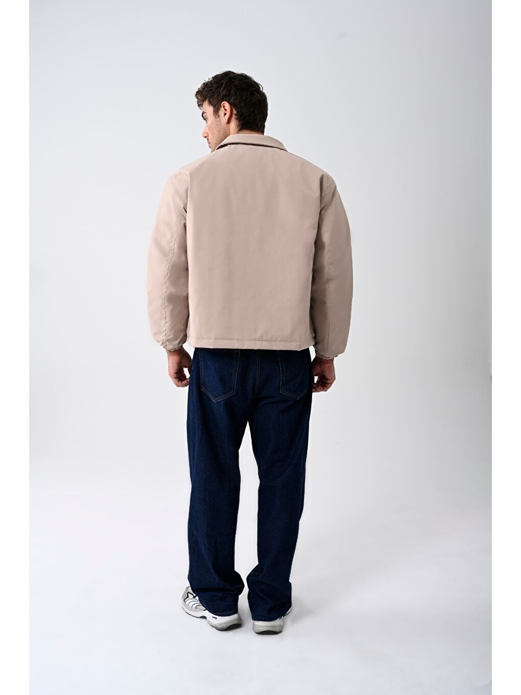 Ekru Vibes Boxy Fit Ceket 004-3