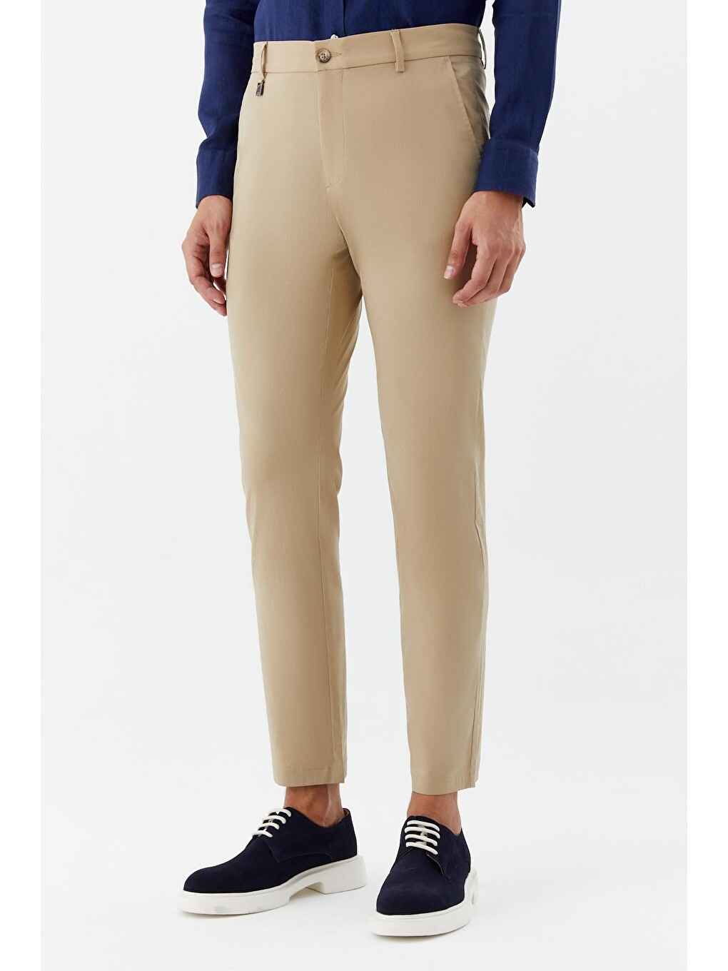 Bej Erkek Chino Pantolon Kum-2
