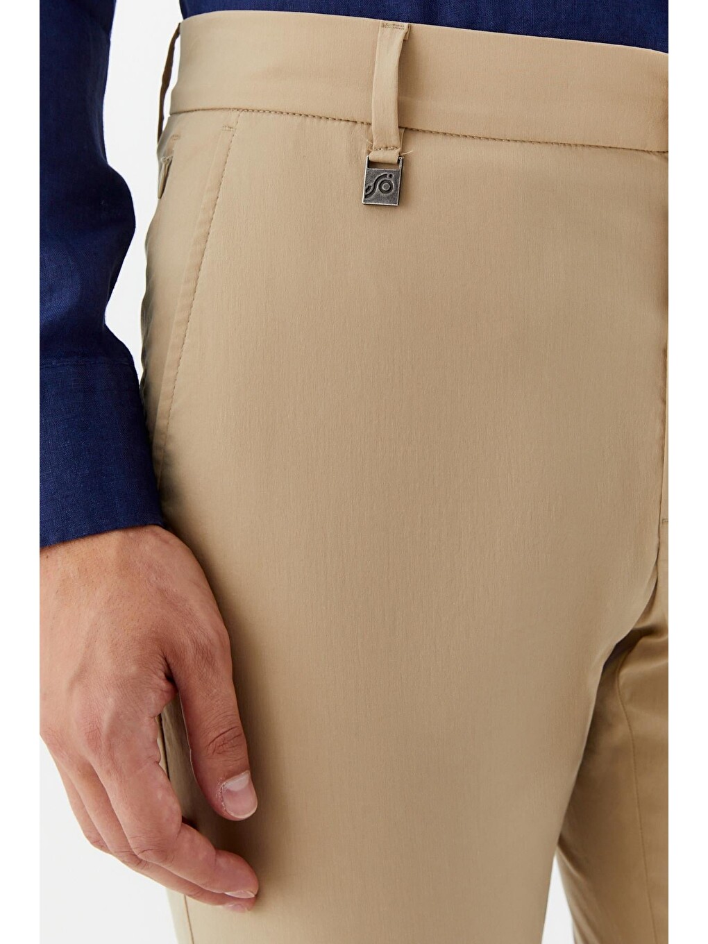 Bej Erkek Chino Pantolon Kum-3