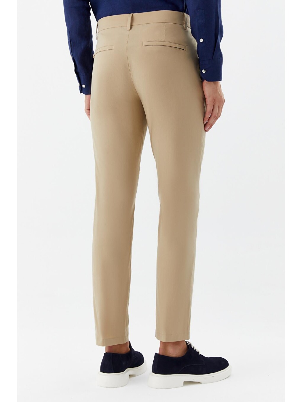 Bej Erkek Chino Pantolon Kum-4