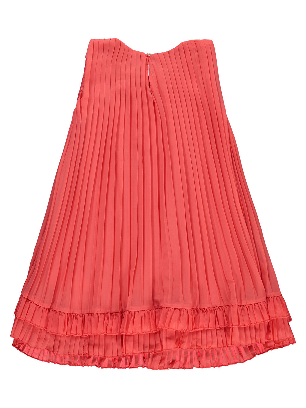 Girls Kız Çocuk Elbise 6-9 Yaş Mercan-1