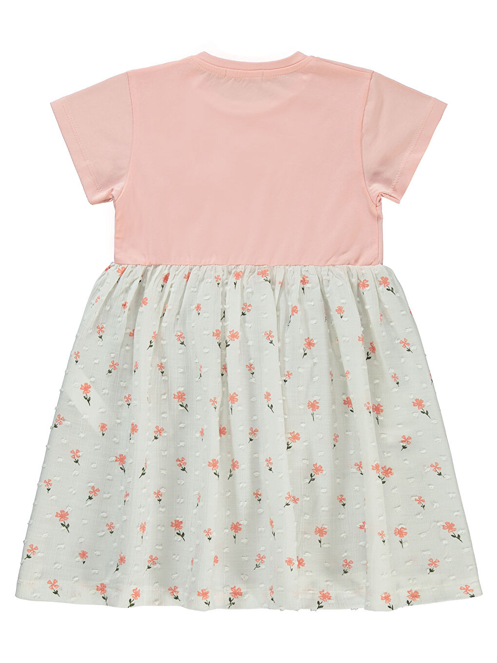 Girls Kız Çocuk Elbise 6-9 Yaş Pembe-1