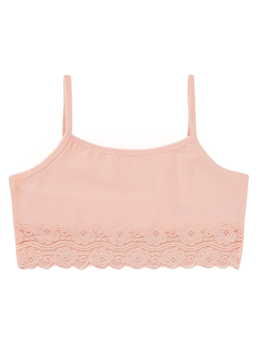 Girls Kız Çocuk 2'li Büstiyer 10-14 Yaş Beyaz-Somon-2