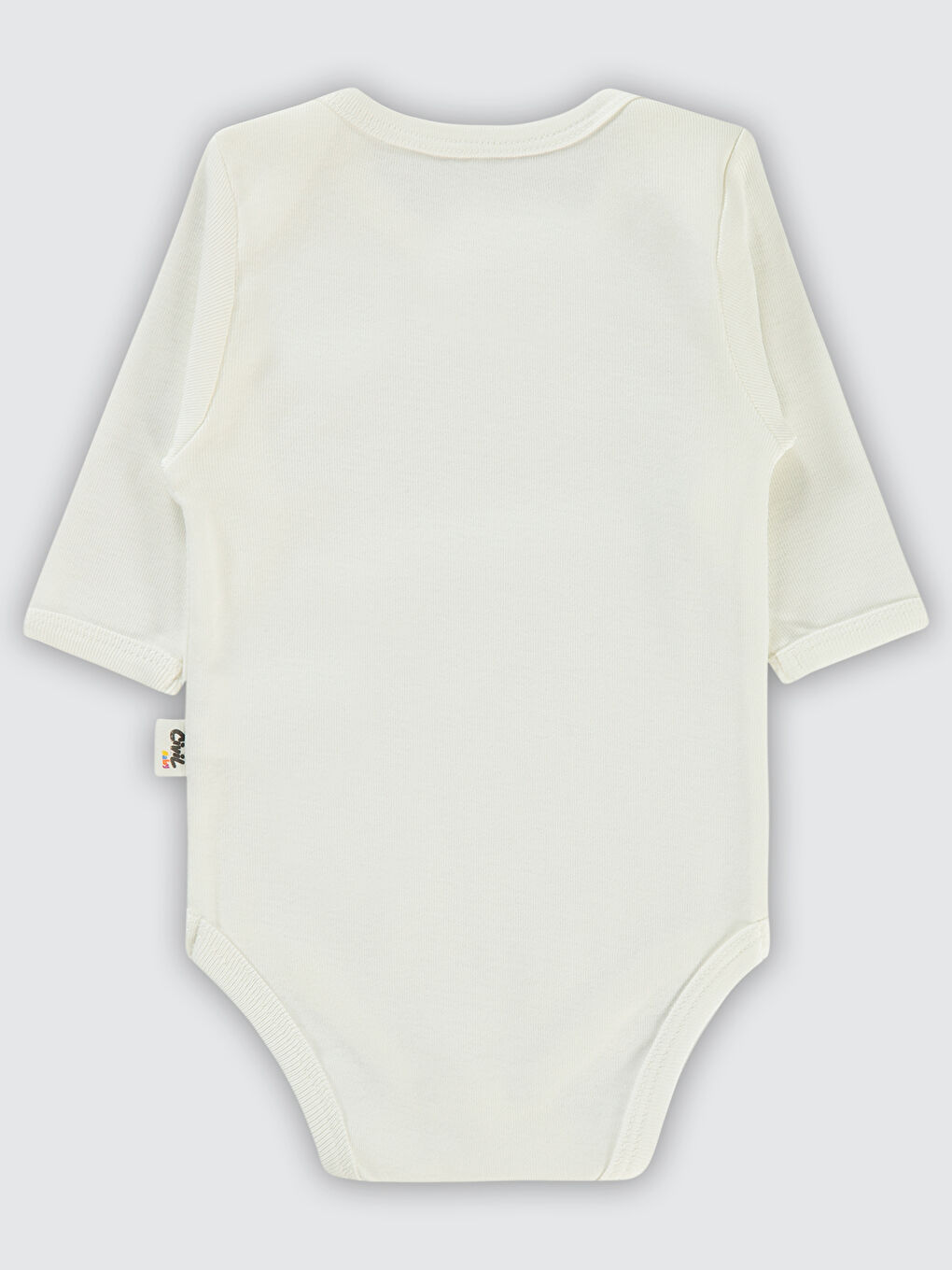 Civil Baby Çıtçıtlı Badi 1-3 Yaş Beyaz - 2
