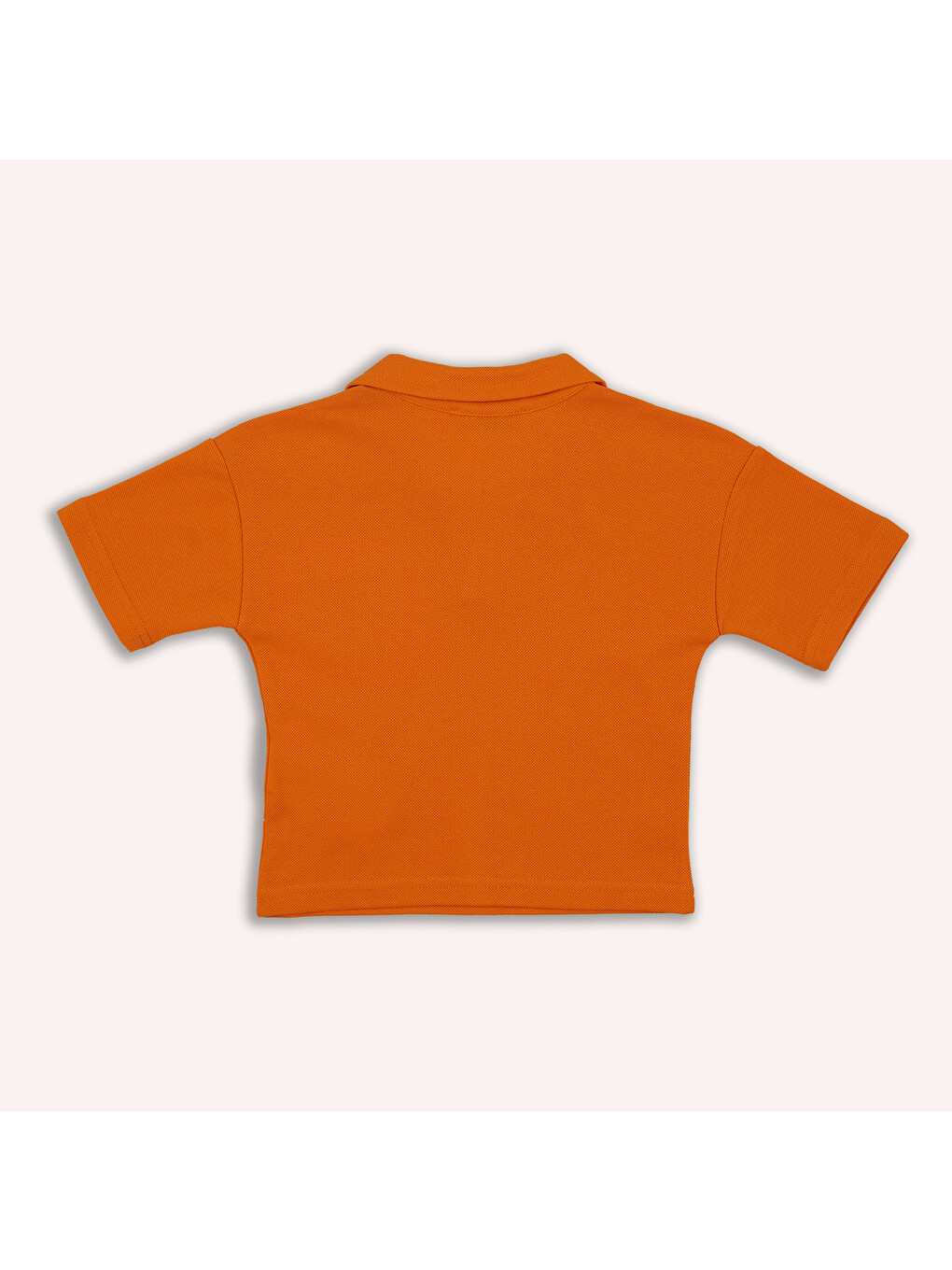 Turuncu Erkek Bebek Oranj Polo Yaka Tişört-1
