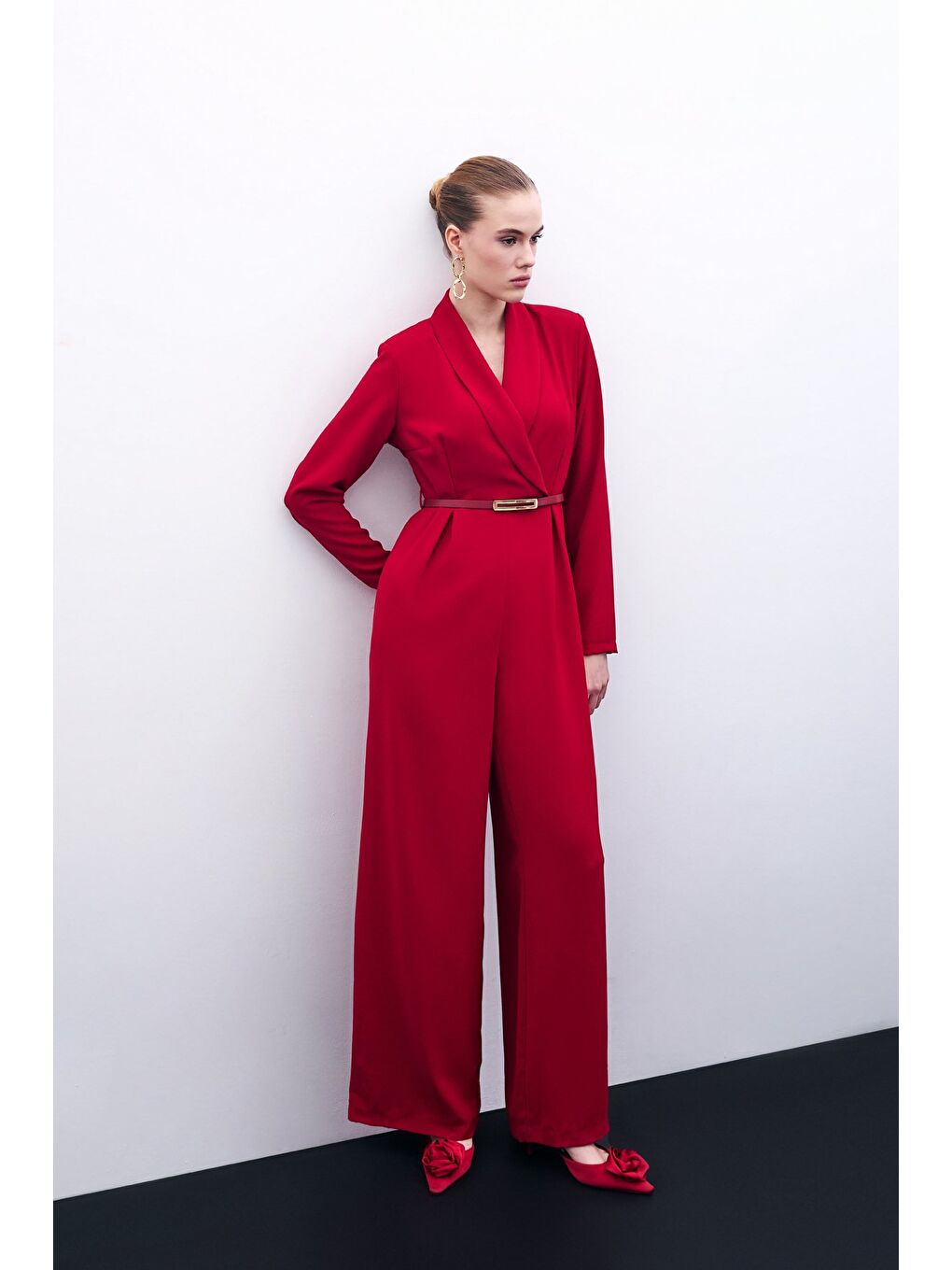 Kemerli Salaş Tulum - Kırmızı