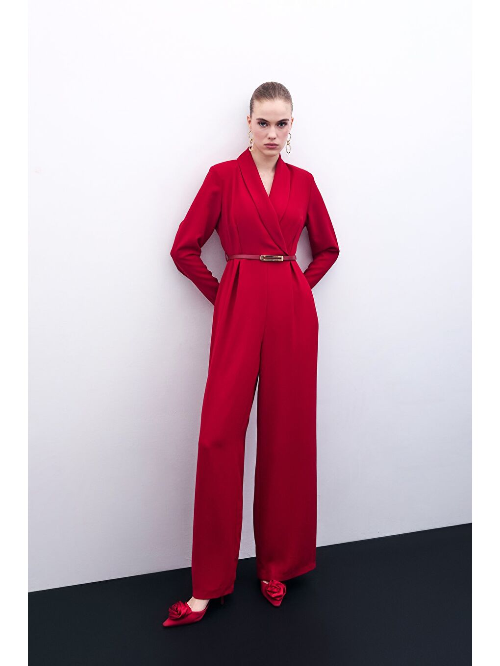 Kemerli Salaş Tulum - Kırmızı-3