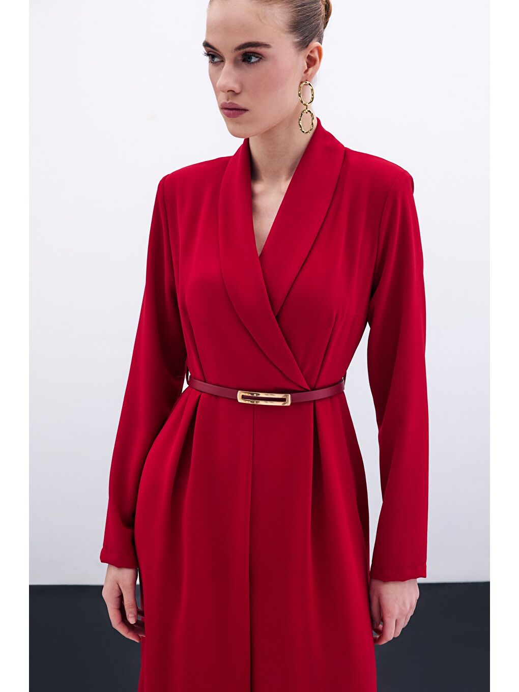 Kemerli Salaş Tulum - Kırmızı-5