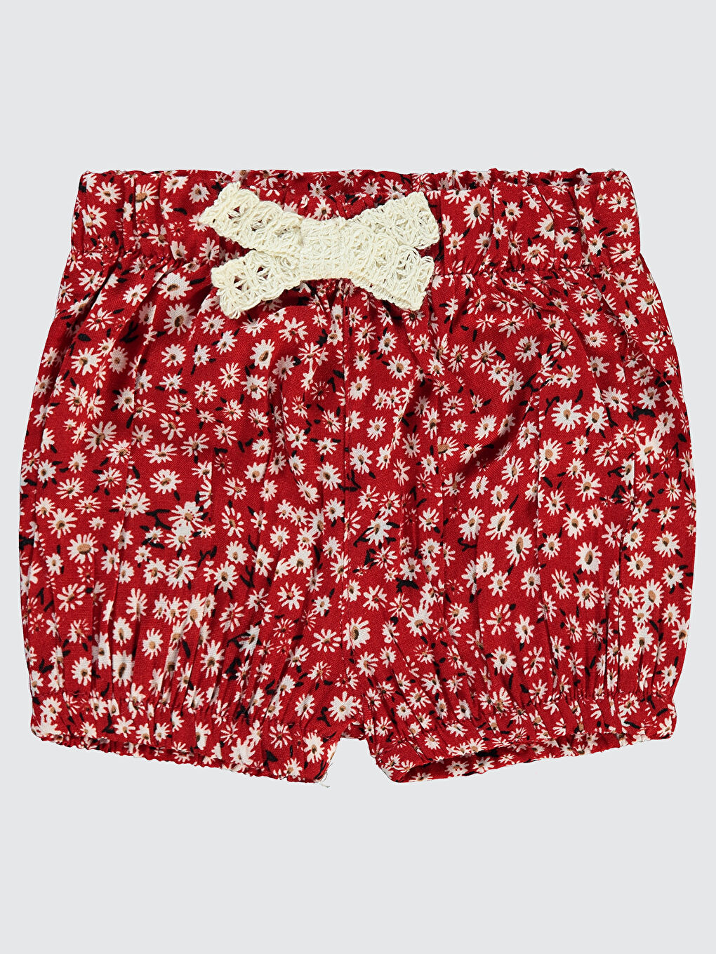 Baby Kız Bebek Şort 6-18 Ay Kırmızı