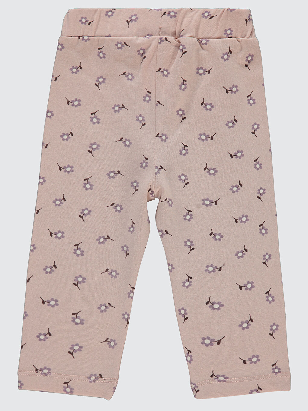 Pembe Baby Kız Bebek Uzun Tayt 6-18 Ay Pudra-1