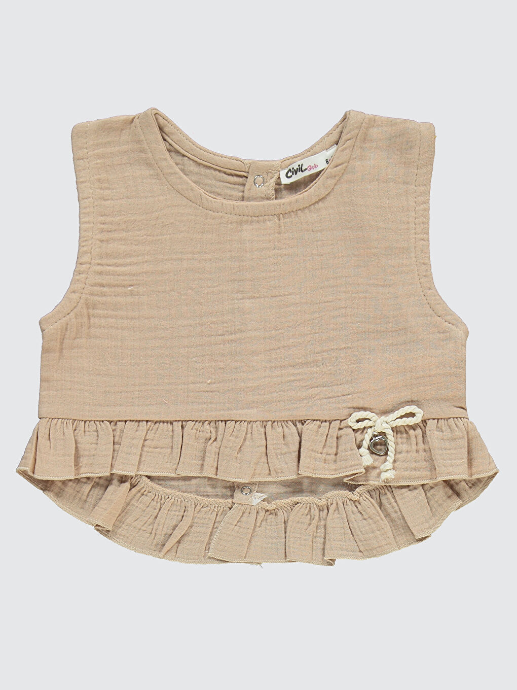 Girls Kız Çocuk Takım 6-9 Yaş Bej-2