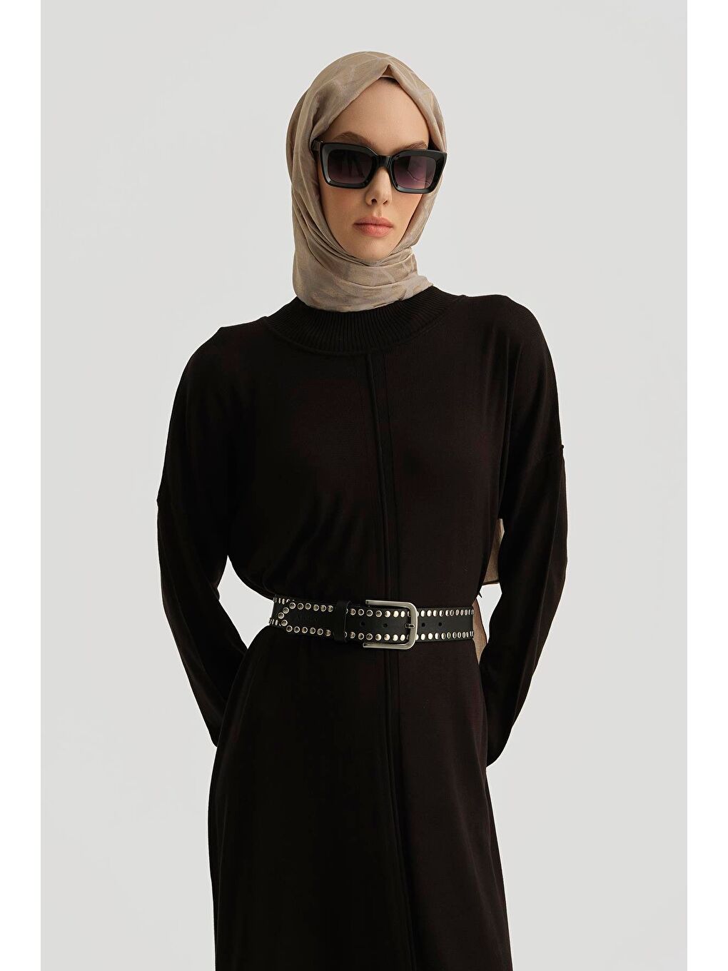 Elbise 23Kd4248 Siyah-3