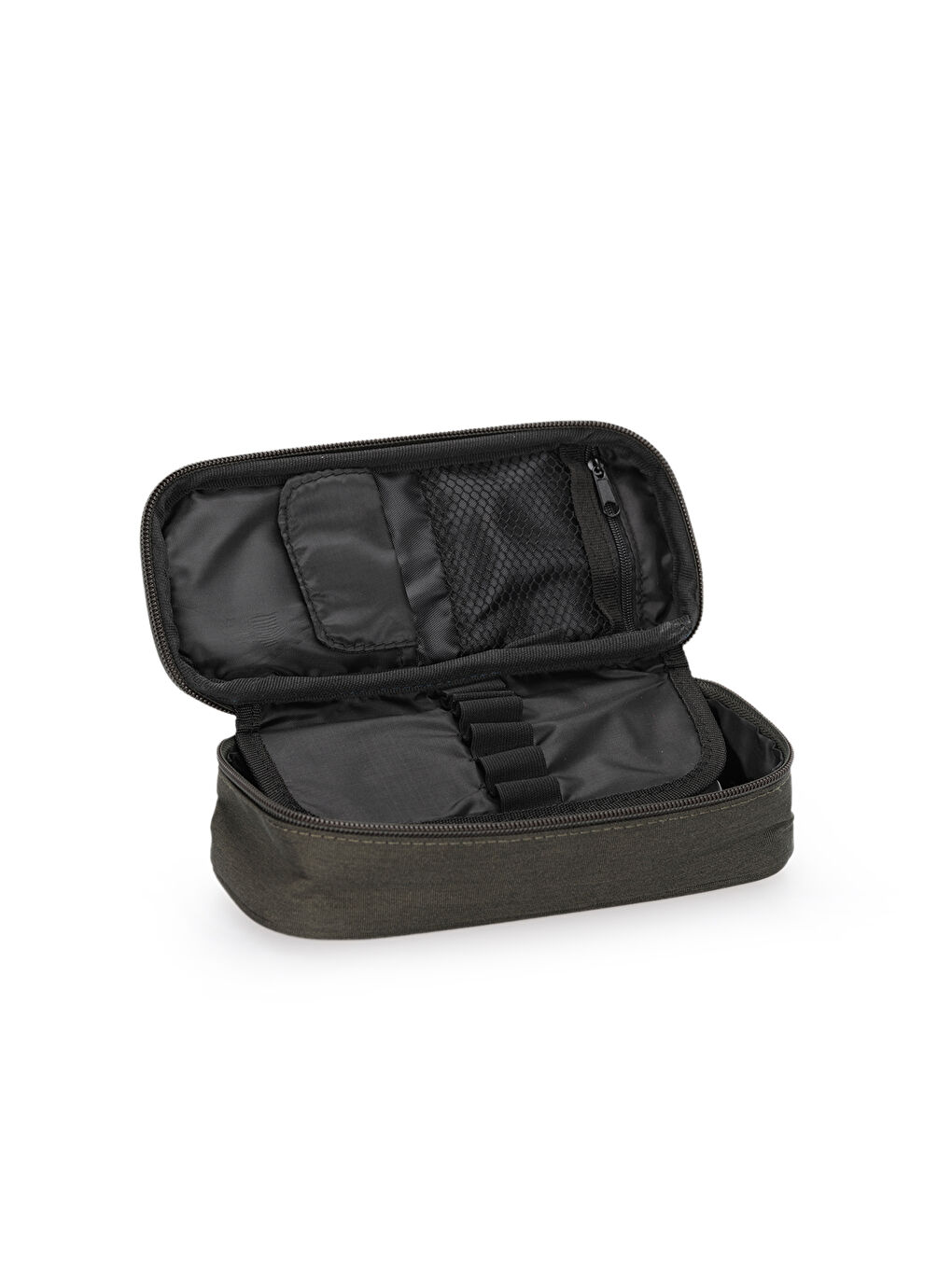 21151 Unisex Çocuk Haki Kalem Çantası-1