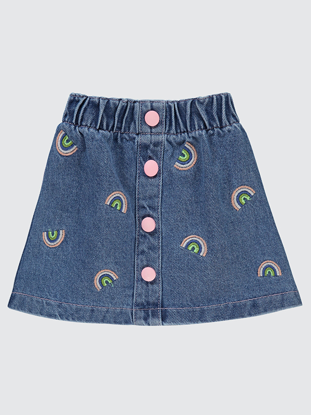 Baby Kız Bebek Etek 6-18 Ay Mavi