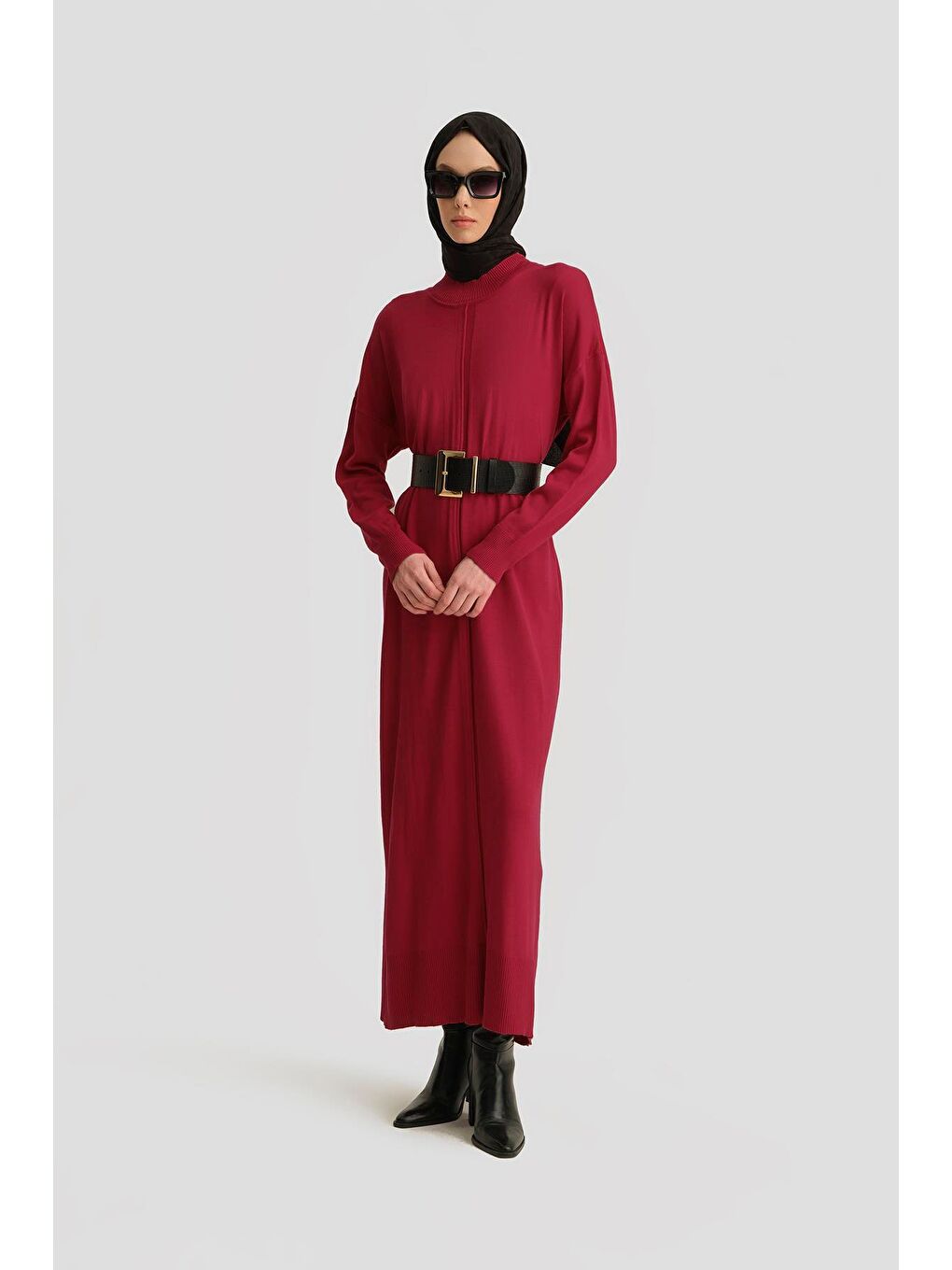 ARMİNE Pembe Elbise 23Kd4248 Orkide - 2