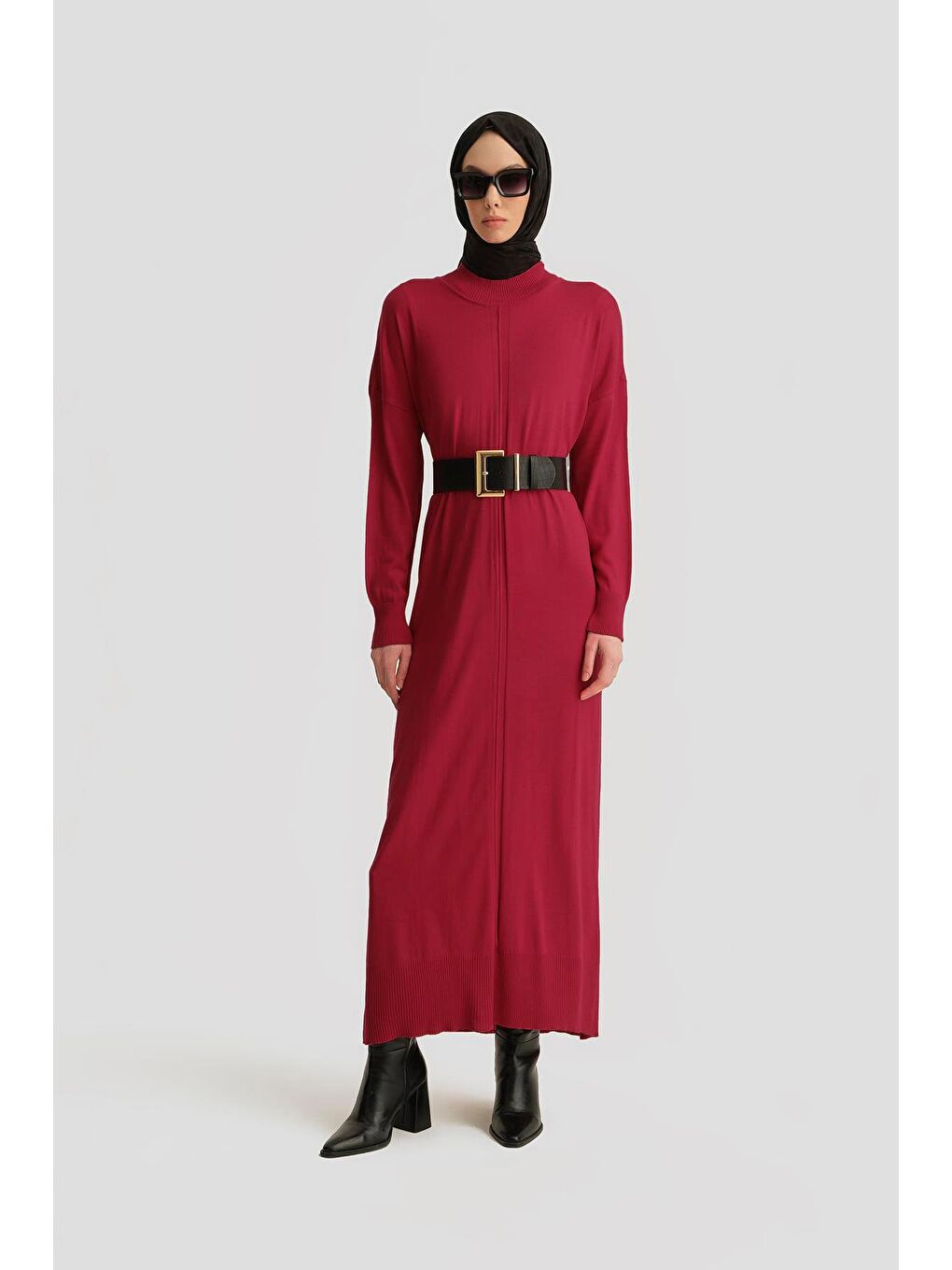 ARMİNE Pembe Elbise 23Kd4248 Orkide - 3