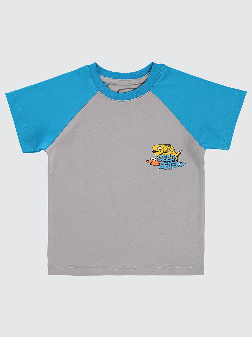 Boys Erkek Çocuk Tişört 2-5 Yaş Gri