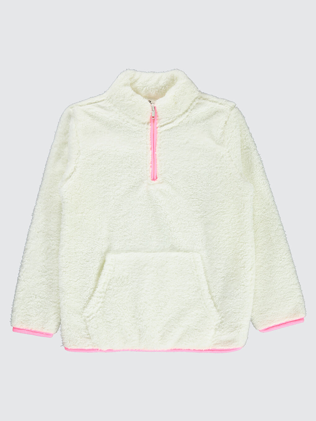 Girls Kız Çocuk Sweatshirt 6-9 Yaş Ekru