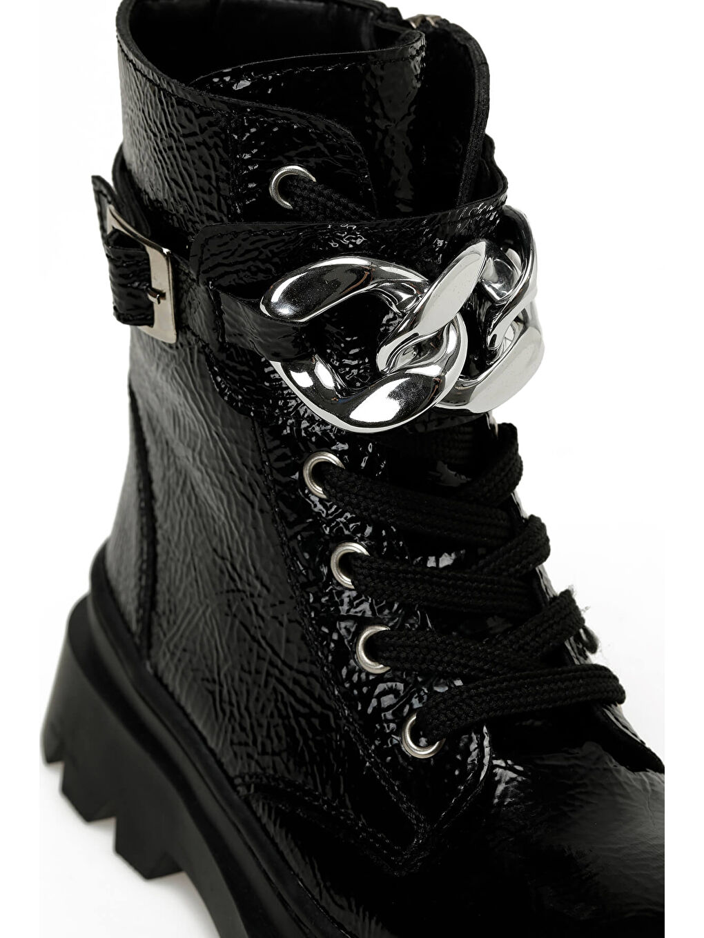 FIBBIA 3PR Siyah Kız Çocuk Sneaker Bot-6