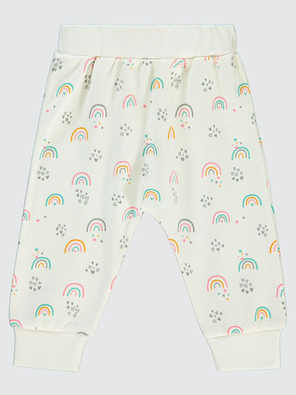 Baby Kız Bebek Patiksiz Tek Alt 6-18 Ay Ekru