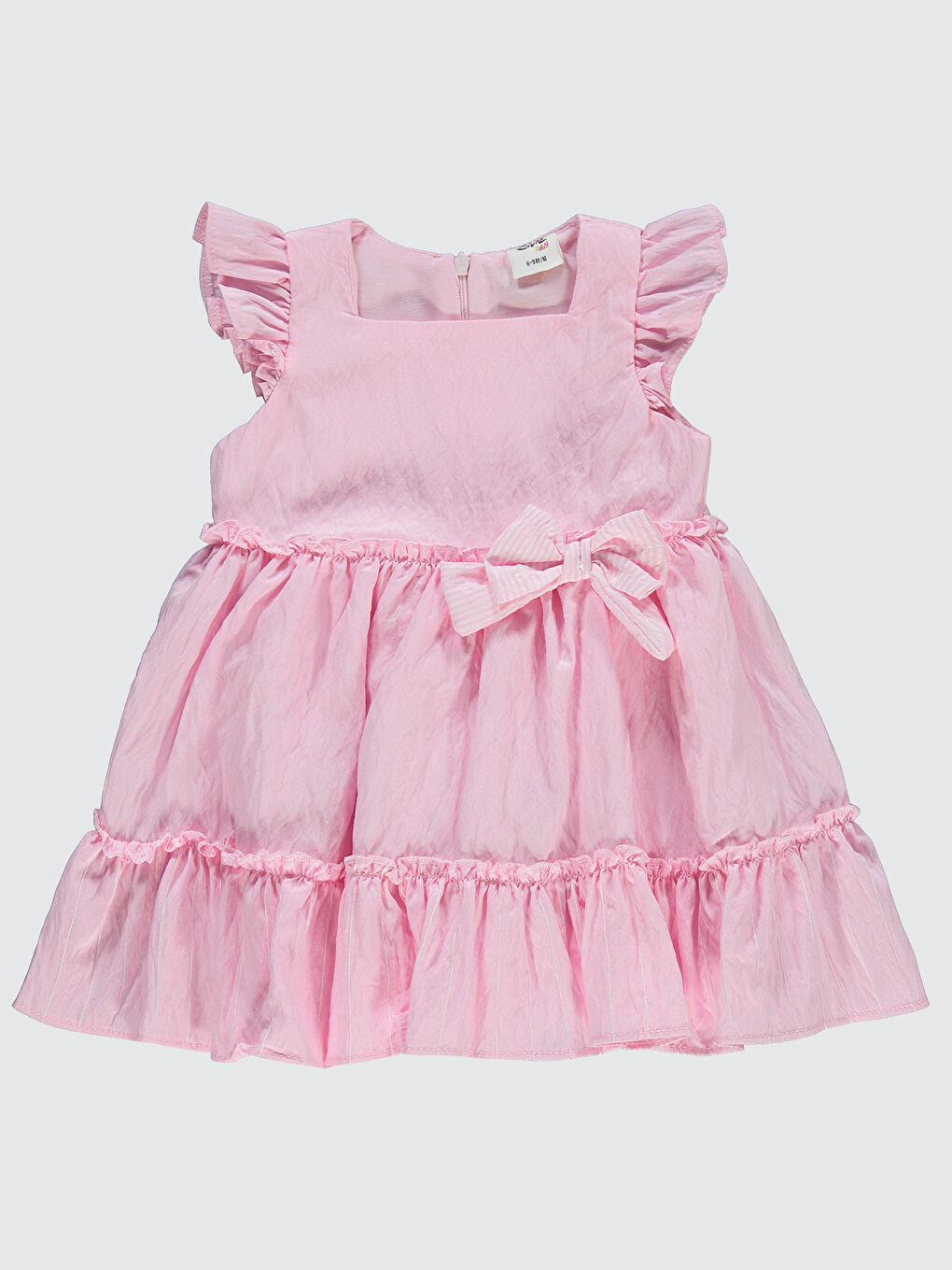 Baby Kız Bebek Elbise 6-18 Ay Pembe