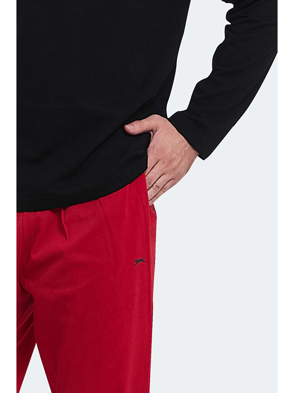 PARTH IN Erkek Pamuklu Siyah Pijama-5