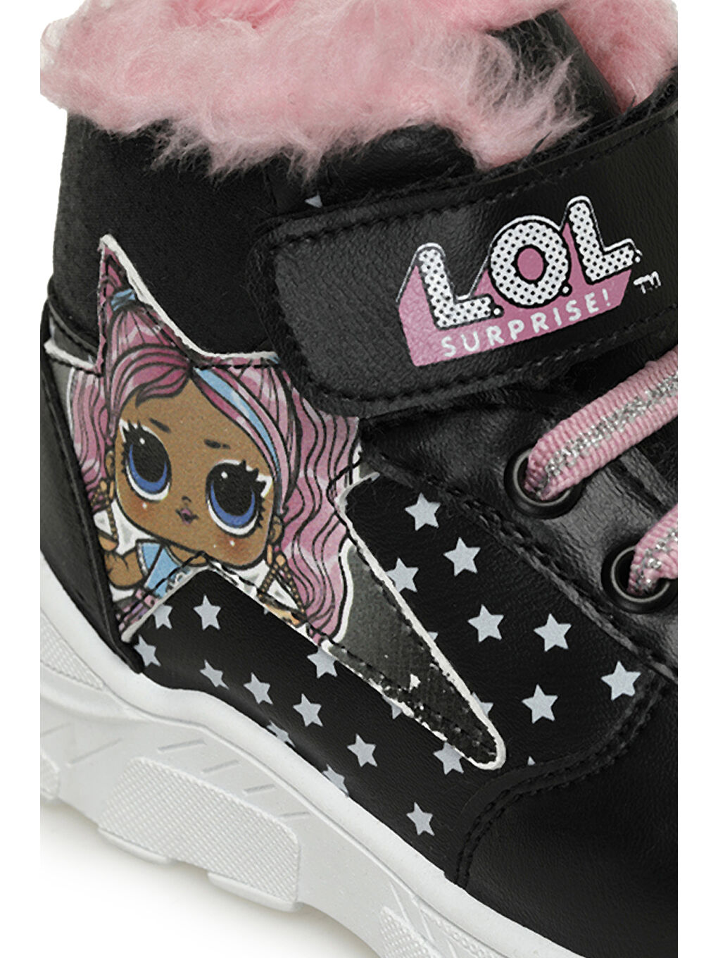 GREGER.P3PR Siyah Kız Çocuk Spor Ayakkabı-6