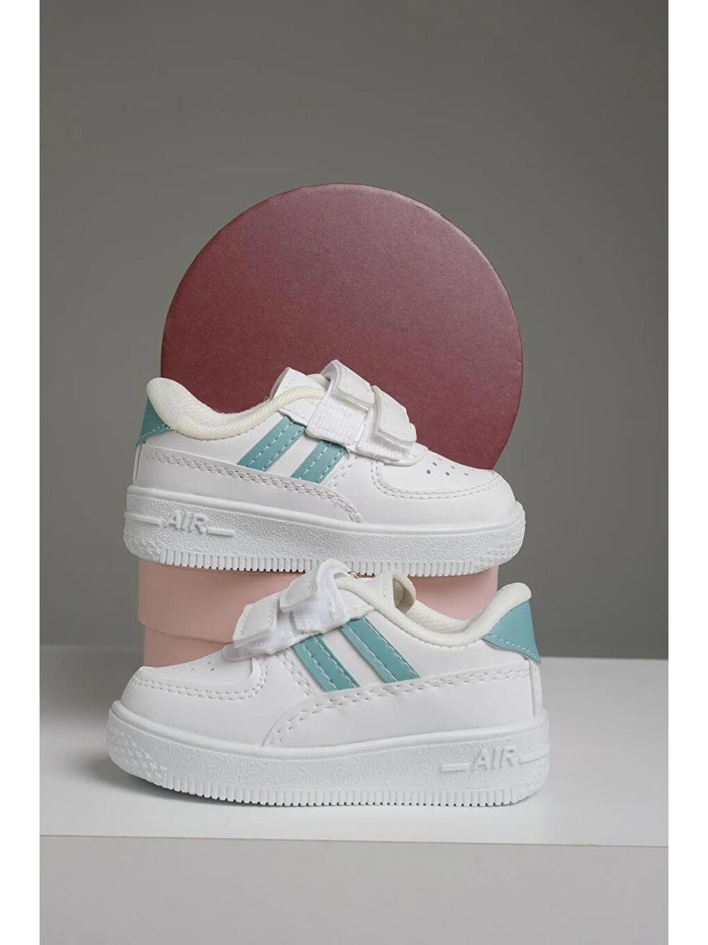 Petrol Ezra Air Kalın Taban Bantlı Unisex Bebek Çocuk Sneaker