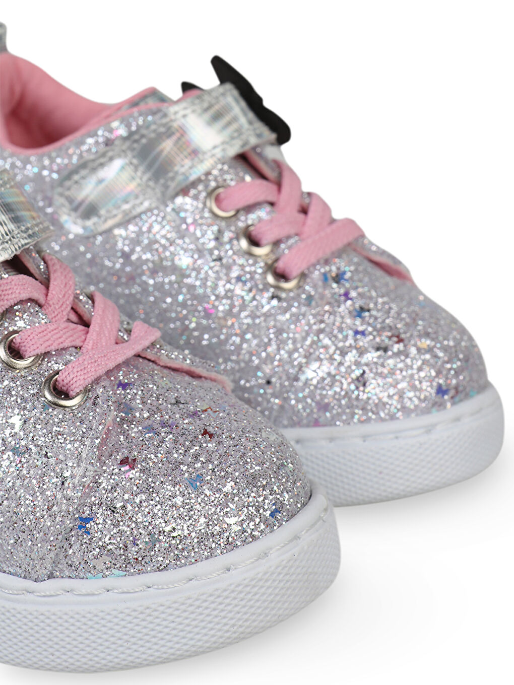 Gri Girls Kız Çocuk Spor Ayakkabı 21-25 Numara Gümüş-5