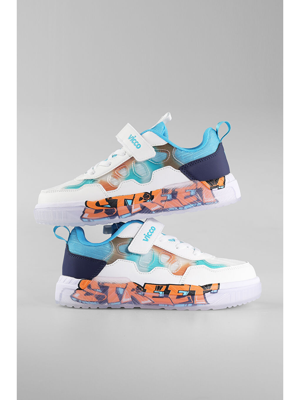 Bita Hafif Erkek Çocuk Mavi Sneaker-2