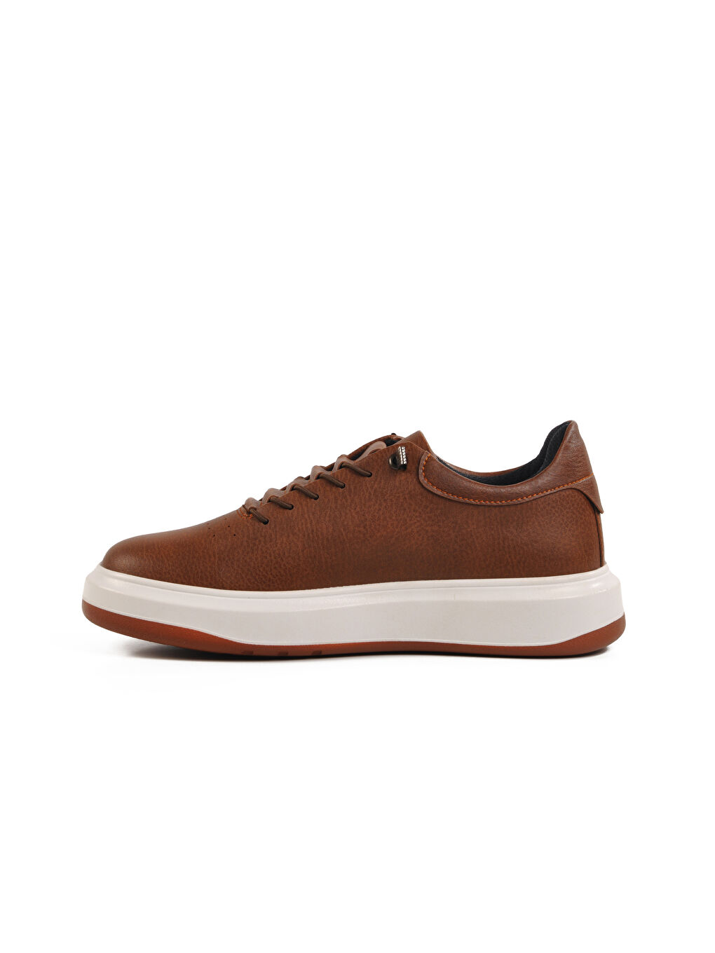 Kahverengi Taba Lastik Bağcıklı Erkek Casual Ayakkabı 404 M-1