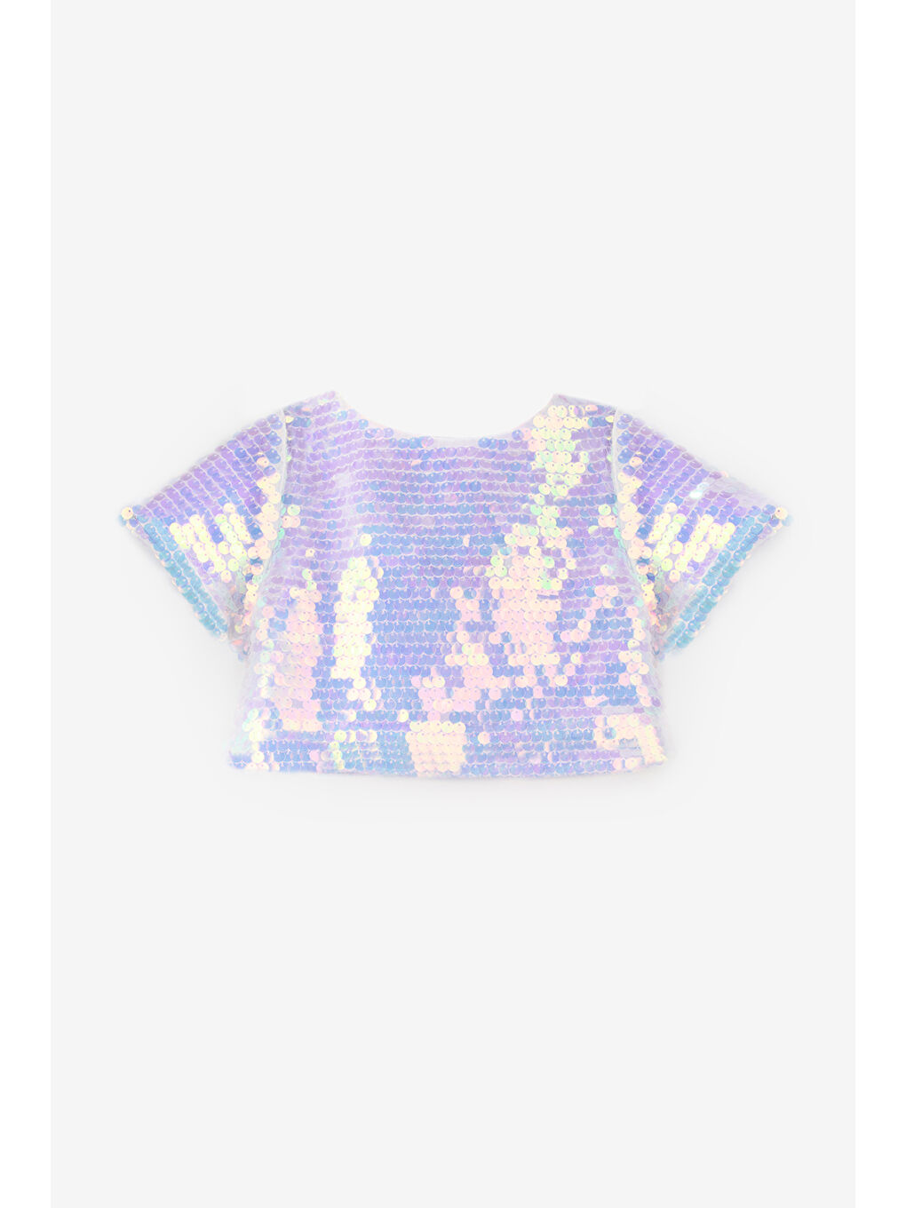 Lila Pullu Kız Çocuk Crop-4