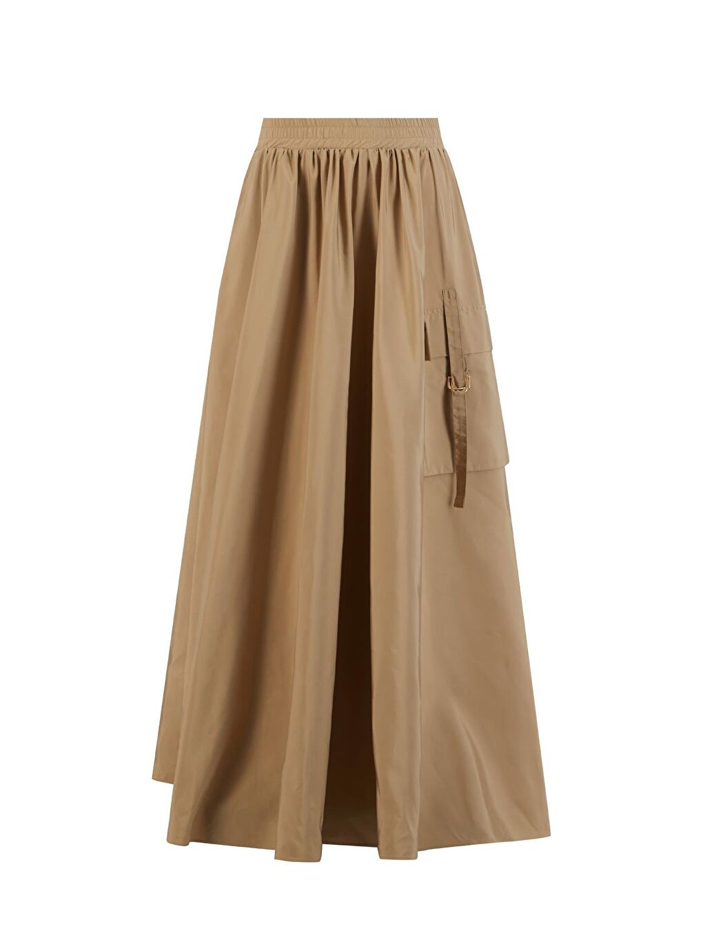 Kahverengi Paraşüt Kargo Etek 25Y1820 Camel-3