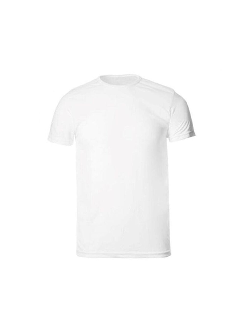 6'lı Paket Düz Oversize Erkek Kısa Kollu Tişört Beyaz-1