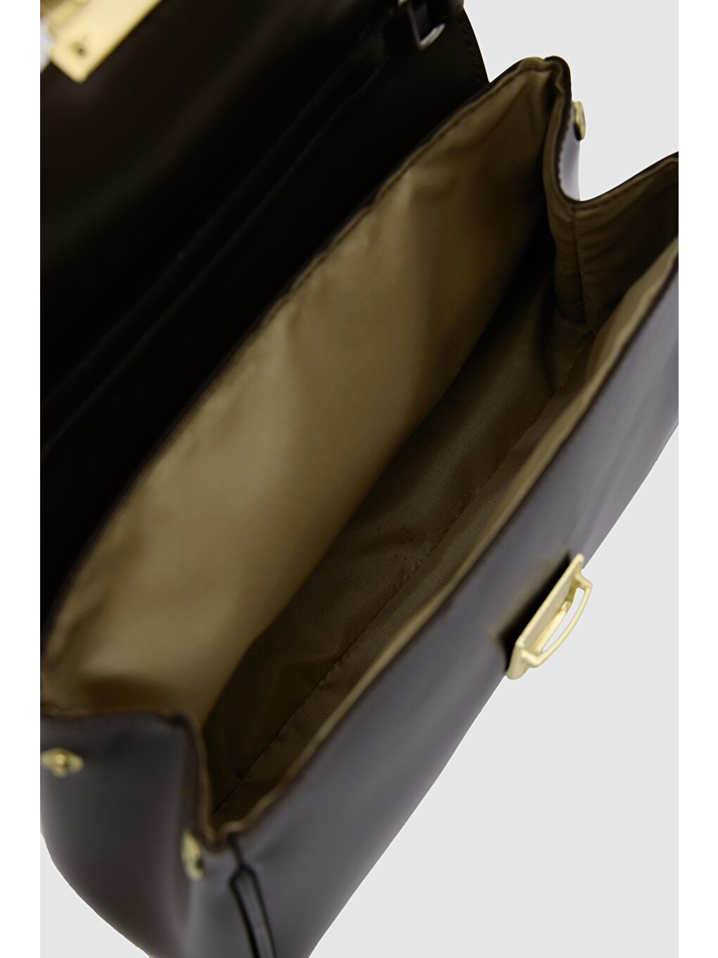 Kahverengi Lauren City Baget Çanta Kahve-6