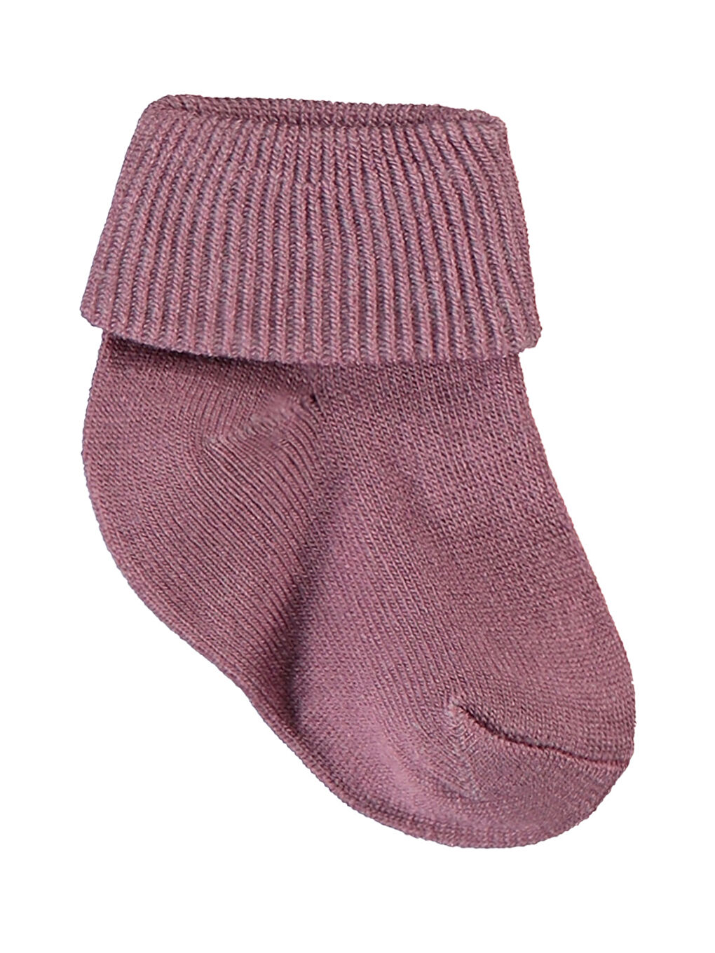 Pembe Baby Kız Bebek 3'lü Çorap Set 0-24 Ay Pudra-3