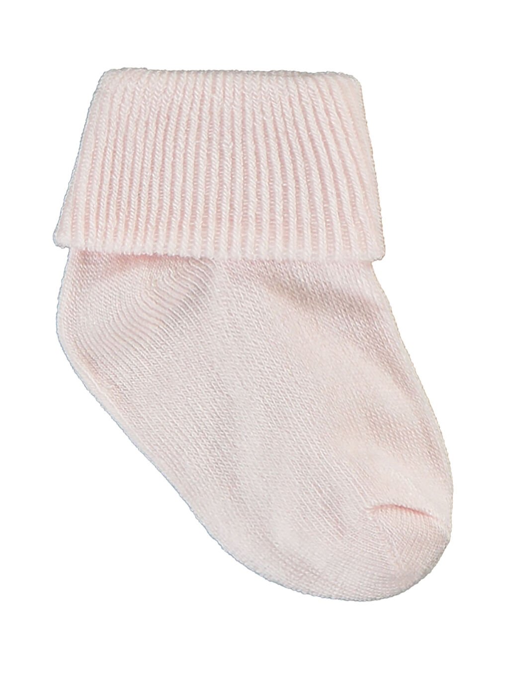 Pembe Baby Kız Bebek 3'lü Çorap Set 0-24 Ay Pudra-4