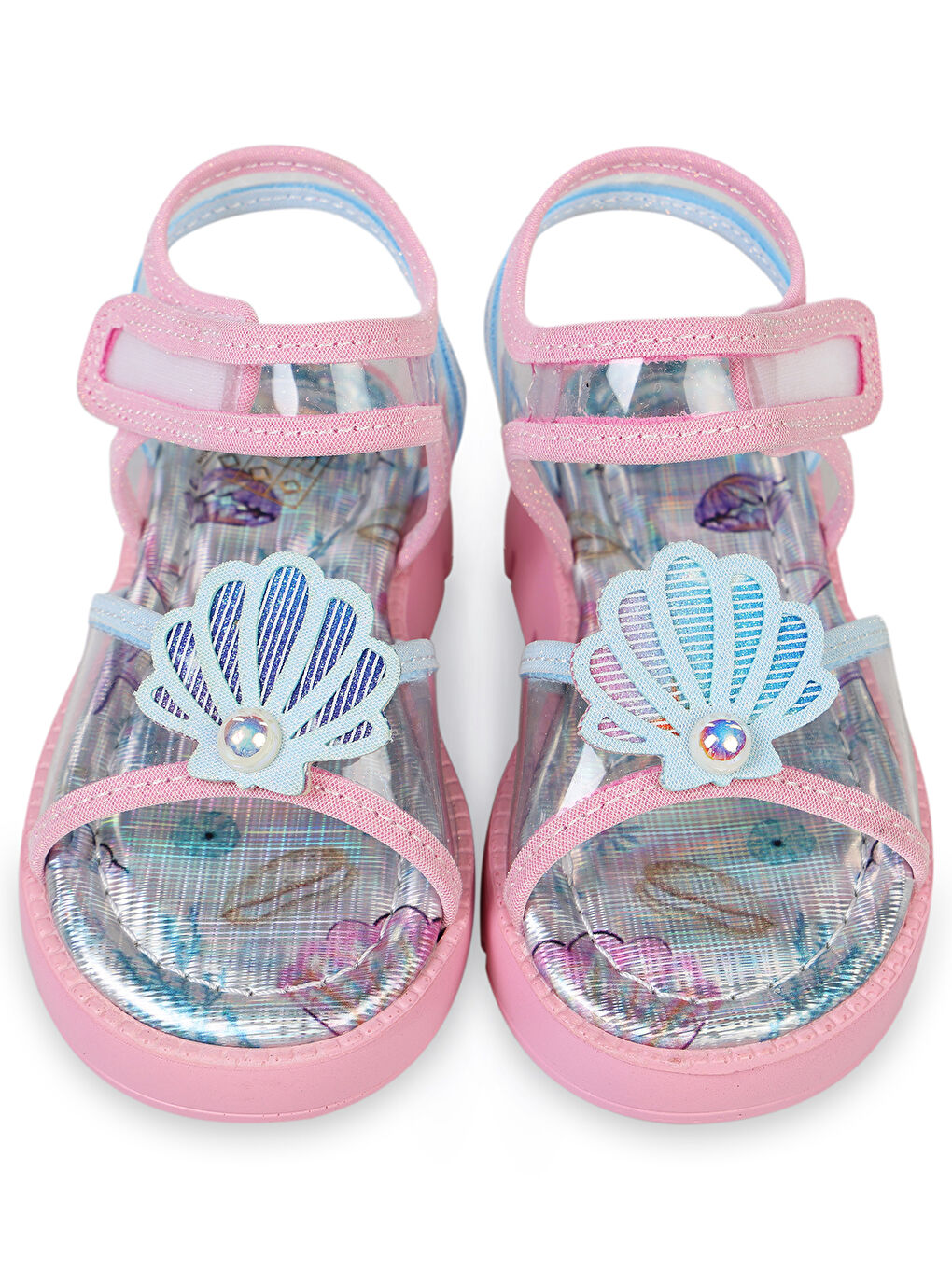 Girls Kız Çocuk Sandalet 21-25 Numara Pembe-2
