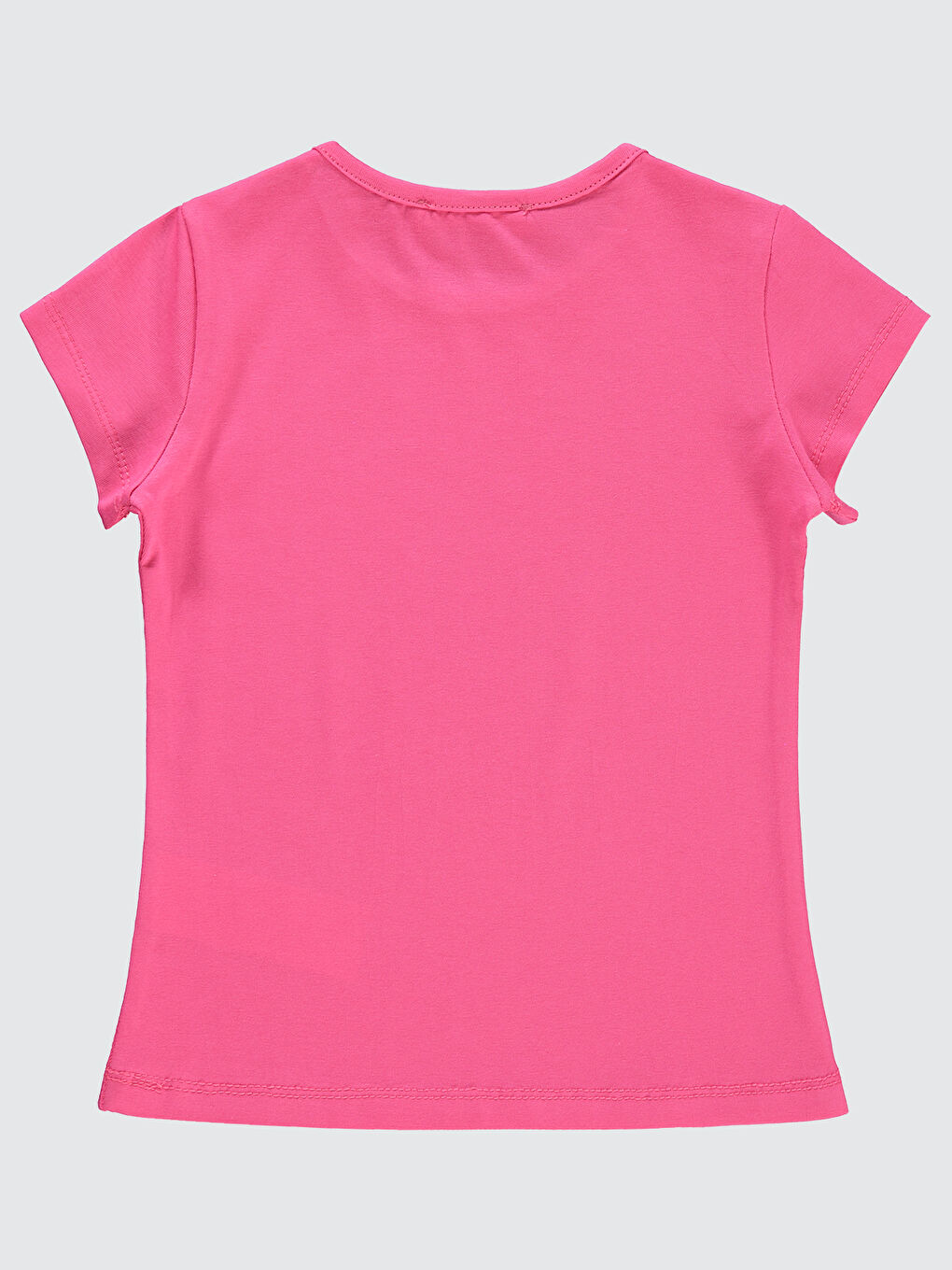 Girls Kız Çocuk Tişört 2-5 Yaş Pembe Sıklamen-1