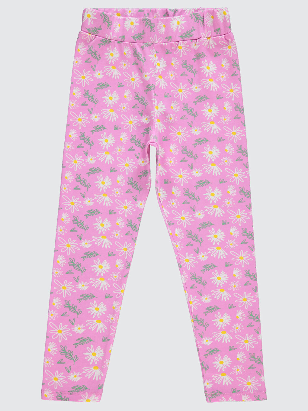 Girls Kız Çocuk Tayt 6-9 Yaş Fondan Pembe