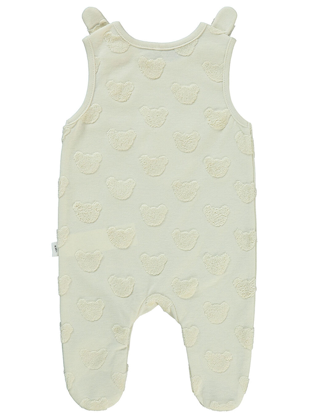 Bej Baby Erkek Bebek Salopet 1-6 Ay Taş Rengi-1