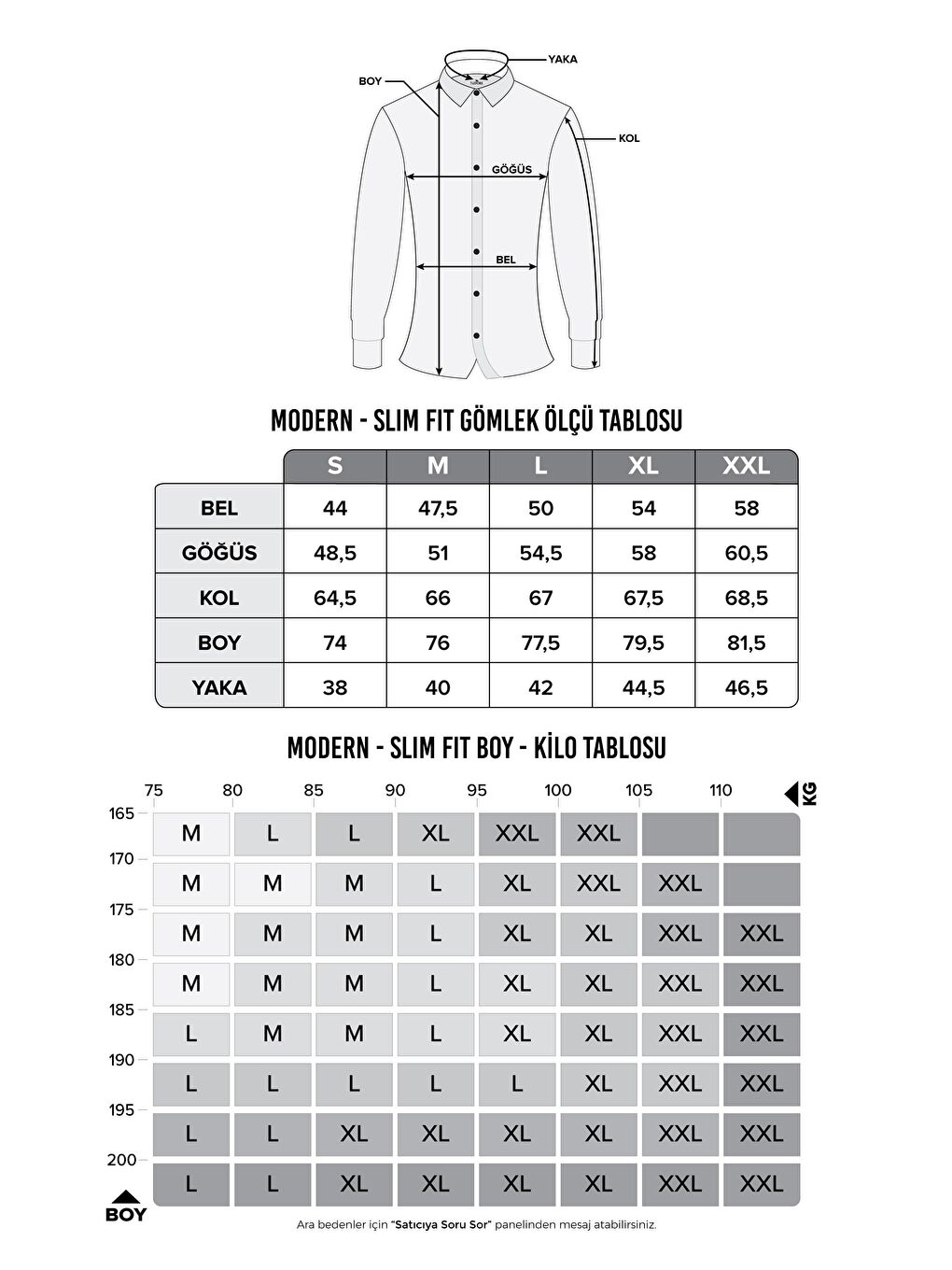 Erkek Slim Fit Dar Kesim Pamuklu Terry Pamuk Kumaş Kolay Ütü Gri Gömlek-5