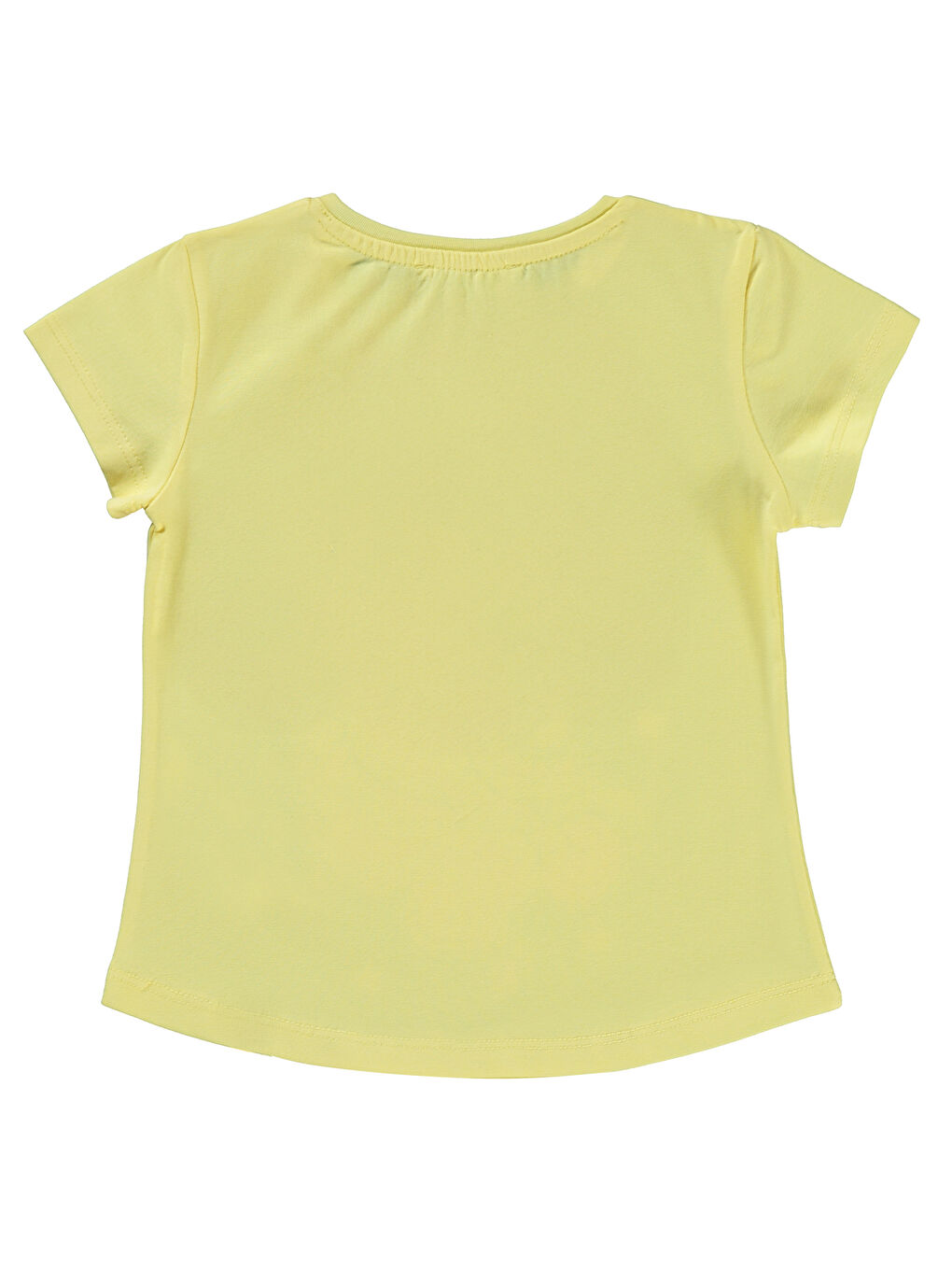 Girls Kız Çocuk Tişört 2-5 Yaş Açık Sarı-1