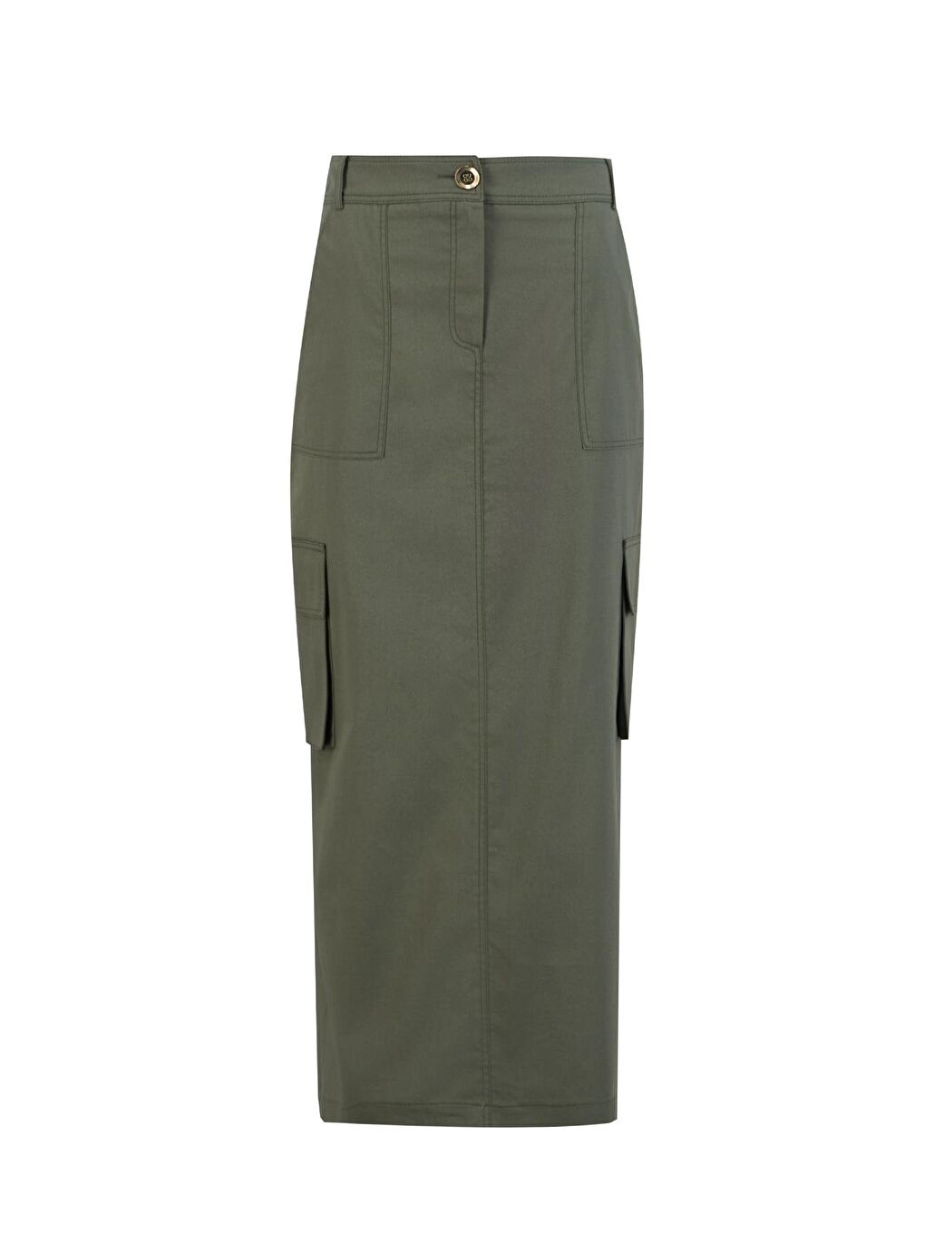 Kargo Cepli Kalem Etek 25Y1824 Haki-4